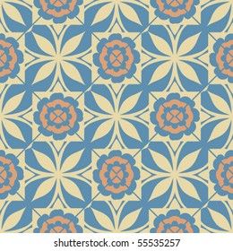 seamless floral pattern, abstract vector background