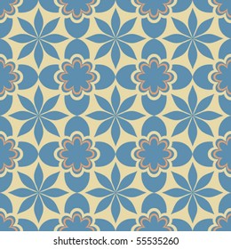 seamless floral pattern, abstract vector background