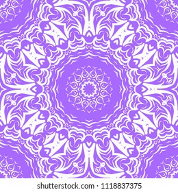 Seamless Floral pattern. Art-deco Geometric background. Modern graphic design. Vector illustration. For print, modern fashion.