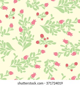 seamless floral pattern background