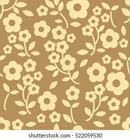 seamless floral pattern background 