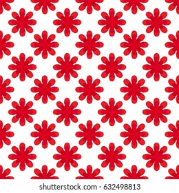 Seamless Floral Pattern Background. Abstract. Vector Illustration