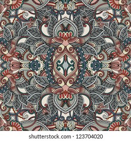 Seamless floral pattern background, can be used for decorating decorative pillows, throws