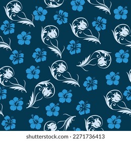 seamless floral pattern background, Colorful, vibrant stylish pattern design for textile and apparel printing,