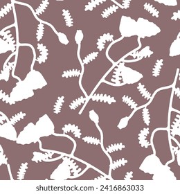 Patrón floral sin soldadura con fondo. fondo de flores coloridas. Ilustración vectorial del arte abstracto del diseño floral textil con textura acuarela