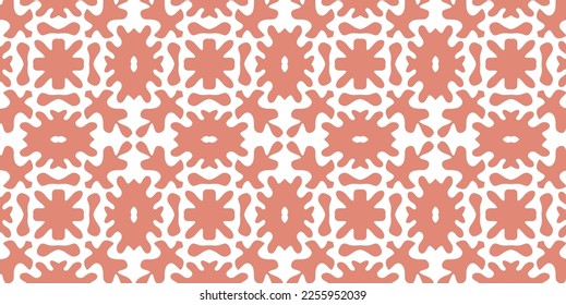 Seamless floral pattern, seamless pattern background, editable pattern vector