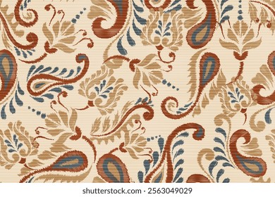 seamless floral pattern for background, fabric, cover, wallpaper, motif, etc.