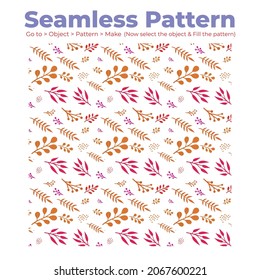 Seamless Floral Pattern | Seamless Floral background | Fill in any shape with no breaks | Just go to illustrator - Create a pattern and fill in any shape with no hassle | Marble art