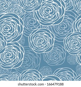 Seamless floral pattern. Background with flowers. Vector illustration