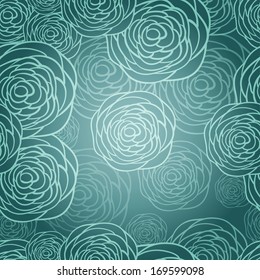 Seamless floral pattern. Background with flowers. Vector illustration
