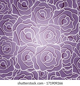 Seamless floral pattern. Background with flowers. Vector illustration