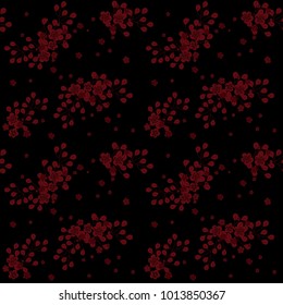 Seamless floral pattern. Background in small flowers for textiles, fabrics, cotton fabric, covers, wallpaper, print, gift wrapping, postcard, scrapbooking.