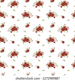 Seamless floral pattern. Background in small flowers for textiles, fabrics, cotton fabric, covers, wallpaper, print, gift wrapping, postcard, scrapbooking 