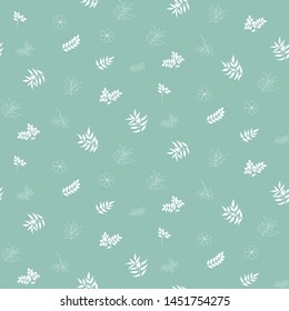 Seamless floral pattern. Background in small flowers for textiles, fabrics, cotton fabric, covers, wallpaper, print, gift wrapping, postcard, scrapbooking.