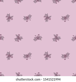 Seamless floral pattern. Background in small flowers for textiles, fabrics, cotton fabric, covers, wallpaper, print, gift wrapping, postcard, scrapbooking.