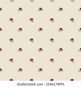 Seamless floral pattern. Background in small flowers for textiles, fabrics, cotton fabric, covers, wallpaper, print, gift wrapping, postcard, scrapbooking.