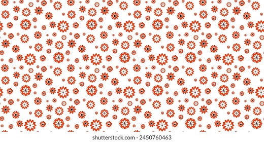 Seamless floral pattern. Background in small flowers for textiles, fabrics, cotton fabric, covers, wallpaper, print, gift wrapping, postcard, scrapbooking.