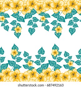 Seamless floral pattern. Background in small flowers for textiles, fabrics, cotton fabric, covers, wallpaper, print, gift wrapping, postcard, scrapbooking.