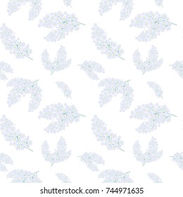 Seamless floral pattern. Background in small flowers for textiles, fabrics, cotton fabric, covers, wallpaper, print, gift wrapping, postcard, scrapbooking.