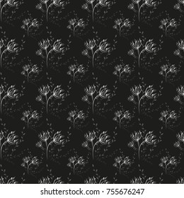 Seamless floral pattern. Background in small flowers for textiles, fabrics, cotton fabric, covers, wallpaper, print, gift wrapping, postcard, scrapbooking.