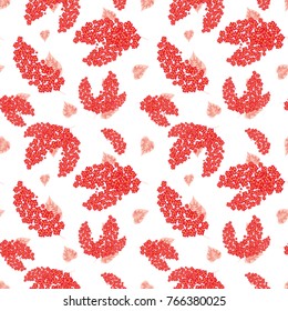 Seamless floral pattern. Background in small flowers for textiles, fabrics, cotton fabric, covers, wallpaper, print, gift wrapping, postcard, scrapbooking.