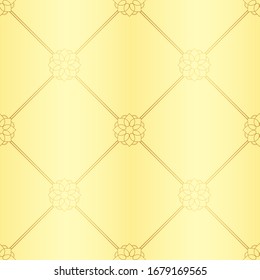 Seamless floral pattern background, Vector flower ornament, Hand drawn decorative element, Seamless backgrounds and wallpapers for fabric, packaging, Decorative print, Textile, repeating pattern