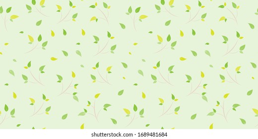 Seamless floral pattern background, Vector flower ornament, Hand drawn decorative element, Seamless backgrounds and wallpapers for fabric, packaging, Decorative print, Textile, repeating pattern