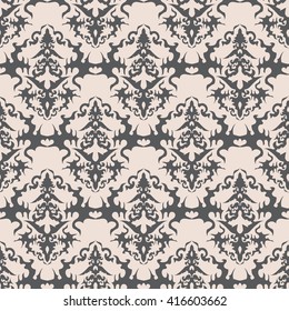 Seamless floral pattern background wallpaper abstract elegant vector 