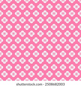 Fondo de patrón floral sin fisuras. Flor geométrica moderna