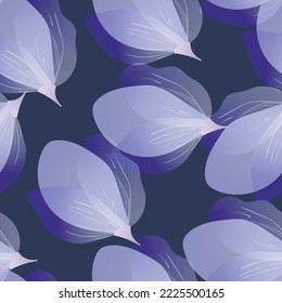 Seamless floral pattern based on traditional folk art ornaments. Colorful flowers on color background. Scandinavian style. Sweden nordic style. Vector illustration. Simple minimalistic pattern.