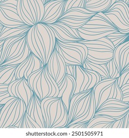 Seamless floral pattern based on traditional folk art ornaments. Colorful flowers on color background. Scandinavian style. Sweden nordic style. Vector illustration. Simple minimalistic pattern.