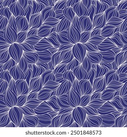 Seamless floral pattern based on traditional folk art ornaments. Colorful flowers on color background. Scandinavian style. Sweden nordic style. Vector illustration. Simple minimalistic pattern.