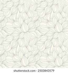 Seamless floral pattern based on traditional folk art ornaments. Colorful flowers on color background. Scandinavian style. Sweden nordic style. Vector illustration. Simple minimalistic pattern.