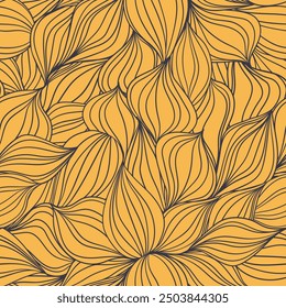 Seamless floral pattern based on traditional folk art ornaments. Colorful flowers on color background. Scandinavian style. Sweden nordic style. Vector illustration. Simple minimalistic pattern.