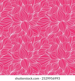 Seamless floral pattern based on traditional folk art ornaments. Colorful flowers on color background. Scandinavian style. Sweden nordic style. Vector illustration. Simple minimalistic pattern.