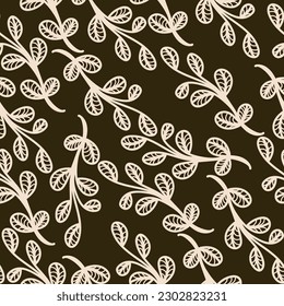 Seamless Floral Pattern. Batik Motif for Fashion, Wallpaper, Wrapping Paper, Background, Fabric, Textile, Apparel, and Card Design