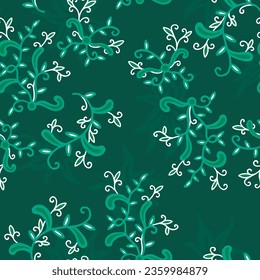  Seamless floral pattern.Can be printed on any material: package, merch, fabric, home.