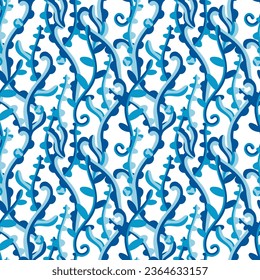  Seamless floral pattern.Can be printed on any material: package, merch, fabric, home.