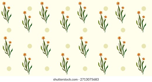 Patrón floral sin fisuras con tulipanes en flor para un fondo decorativo suave