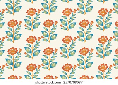 seamless floral pattern with botanical illustrations for textile design wallpaper wrapping paper garden themed prints and nature inspired backgrounds