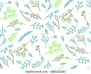 	
Seamless floral pattern with bouquets of spring flowers. Black and white vector illustration. Vintage background. Engraving
