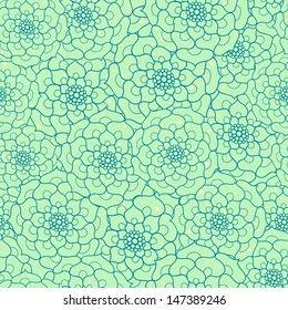 Seamless floral pattern. Can be used for wallpapers, fills, web page background, surface textures.