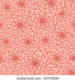 Seamless floral pattern. Can be used for wallpapers, fills, web page background, surface textures.