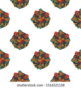 Seamless floral pattern. Can be used for wallpaper, pattern fills, web page background,surface textures. Gorgeous seamless floral background