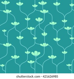 Seamless floral pattern. Seamless pattern can be used for wallpaper, pattern fills, web page background, surface textures.