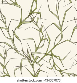 Seamless floral pattern can be used for wallpaper, website background, wrapping paper. Leaf natural bright pattern. Summer design. Flower concept.