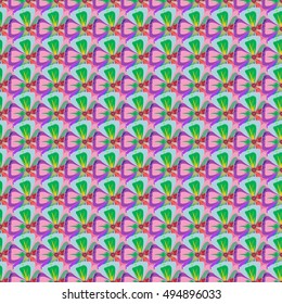 Seamless floral pattern can be used for wallpaper, website background, wrapping paper. Leaf natural varicolored pattern. Summer design. Vector Flower concept.