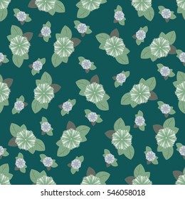 Seamless floral pattern. Can be used for wallpaper, pattern fills, textile, web page background, surface textures, Image for advertising booklets, banners, flyers.