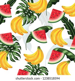 seamless floral pattern cartoon