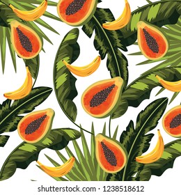 seamless floral pattern cartoon